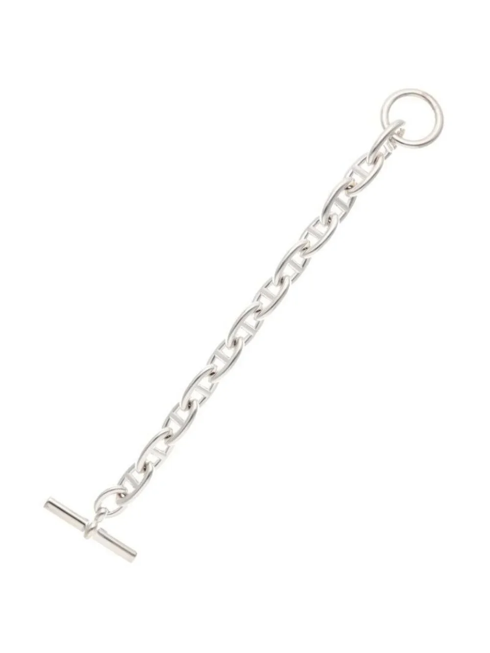 Hermes Chaine D'ancre GM Silver Bracelet